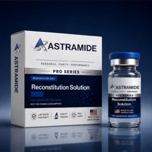 Reconstitution Solution Pro laboratory diluent vial and box