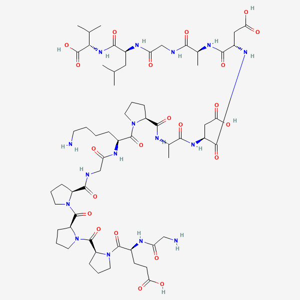 BPC-157 Pro molecular structure